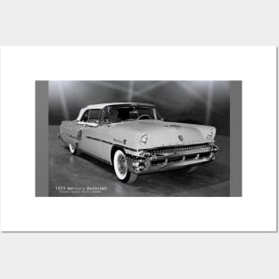 Mercury Montclair Convertible BW Posters and Art